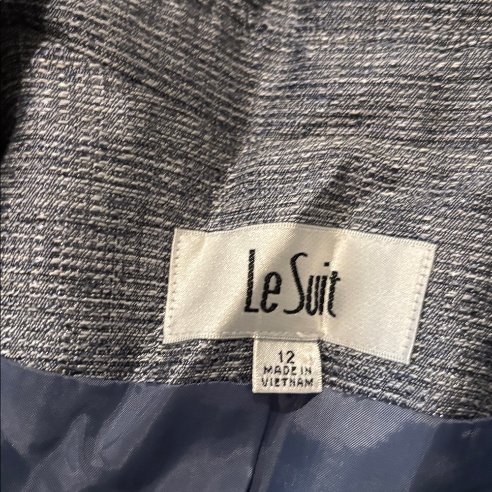 NWT $100 le suit sz 12 blazer jacket 3 button - Picture 5 of 7